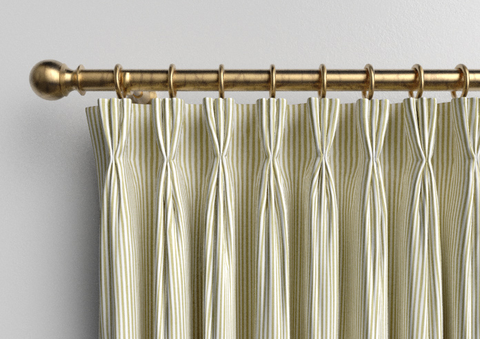 Nautical Stripes, Sand Dollar - Made to Measure Curtains - Image 11